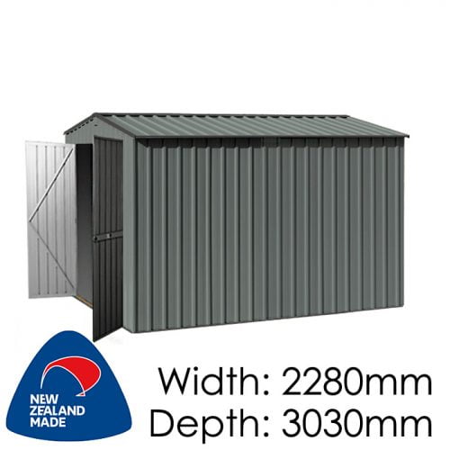 Garden Master GGM3023EE 2280x3030 Special End Entry Garden Shed available at Gubba Garden Shed