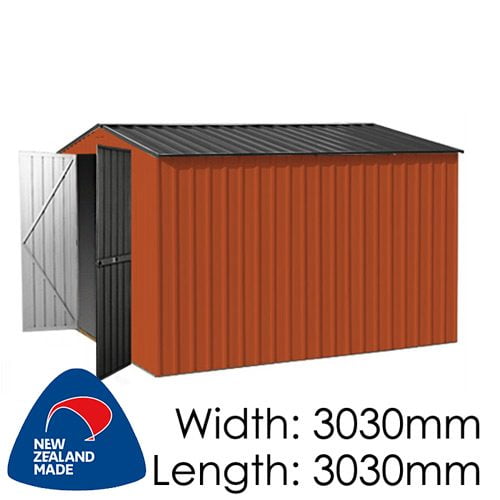 Garden Master GGM3030EE 3030x3030 – Special End Entry Garden Shed available at Gubba Garden Shed