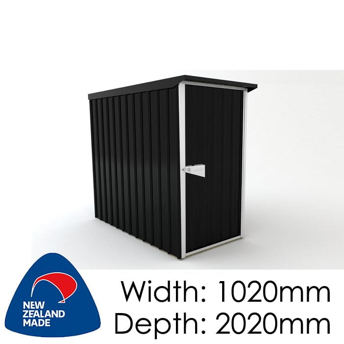 SmartStore Lean-to SM1020 1020X2020 Ebony Shed available at Gubba Garden Shed