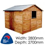 Pinehaven Dunstan Timber Garden Shed