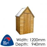 Pinehaven 1200x940 Matui Timber Garden Shed available at Gubba Garden Shed