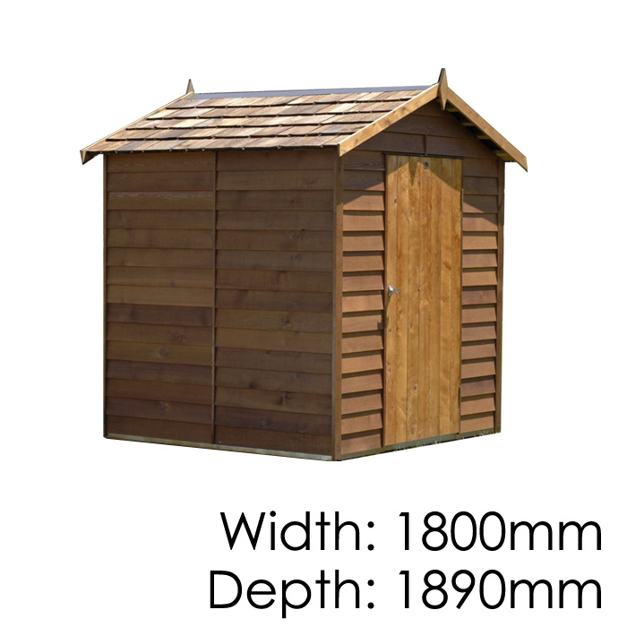 Buy Cedar Ferndale Timber Garden Shed from Gubba Garden Sheds