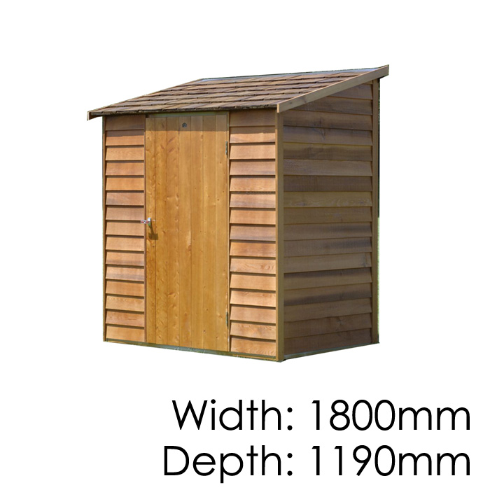 Buy Cedar Hampshire Timber Garden Shed from Gubba Garden Sheds