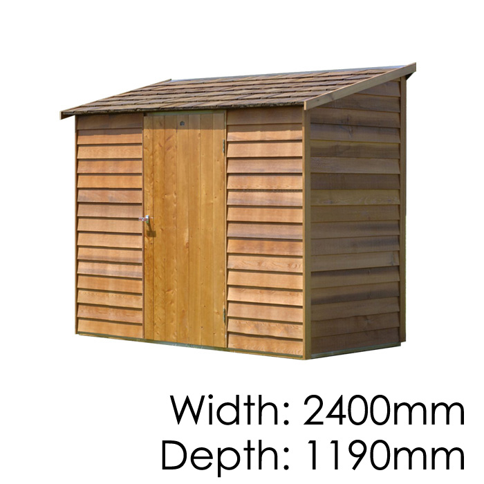 Buy Cedar Woodridge Timber Garden Shed from Gubba Garden Sheds