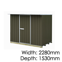Garden Sheds NZ Made Galvo GVO2315 Karaka Garden Shed