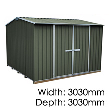 Large Sheds (3m to 4m wide) Galvo GVO3030 Karaka Garden Shed