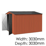 GM3030 End Entrance Shed