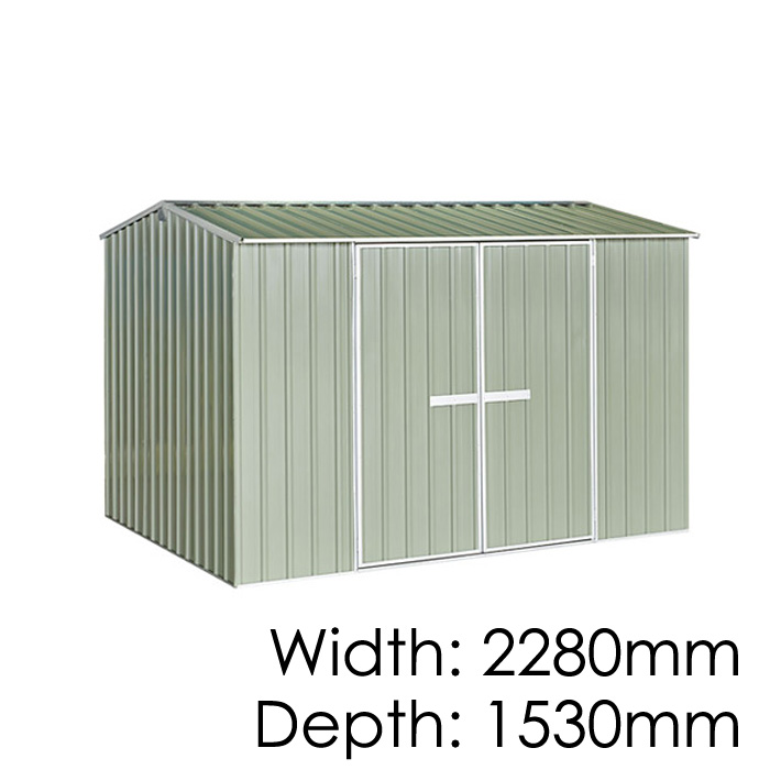 Galvo GVO3023 "Hazy Grey" Garden Shed
