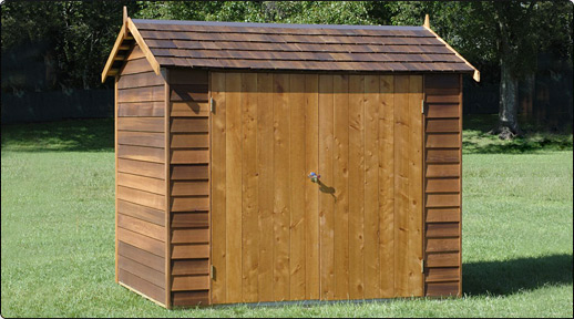 cedar astor timber garden shed - garden sheds nz