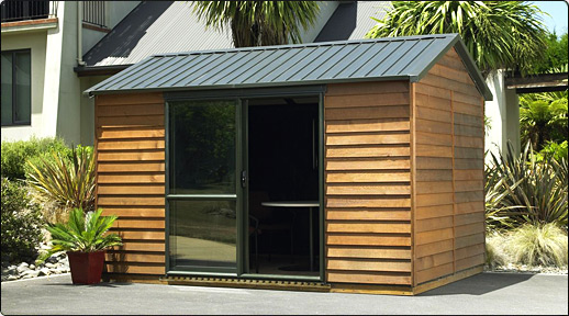 Cedar Urban Timber Garden Shed - Garden Sheds NZ