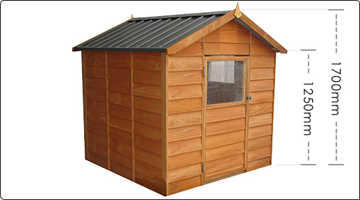 Pinehaven 1400x1500 KK1 Kids Cubby available at Gubba Garden Shed