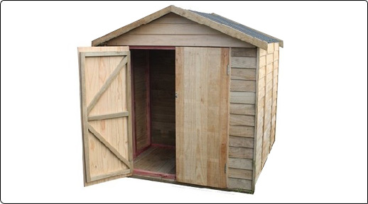 Pinehaven 1800x1500 Rangitoto Timber Garden Shed available at Gubba Garden Shed