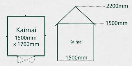 Pinehaven Kaimai Timber Garden Shed