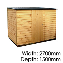 Pinehaven Richmond Timber Garden Shed NZ Made
