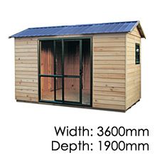 Pinehaven Willis Timber Garden Shed NZ Made