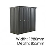 Duratuf Fortress Tuf 200 Garden Shed