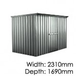 Duratuf Fortress Tuf 600 Garden Shed