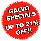 Galvo Shed Specials Galvo Shed Specials