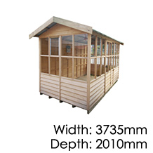 Pinehaven Sinclair Timber Garden Shed