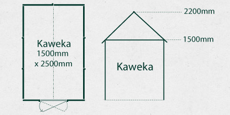 Pinehaven Kaweka Timber Garden Shed