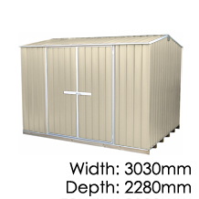 Garden Sheds NZ Made Galvo GVO3023 Desert Sand
