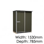 Garden Sheds NZ Made Galvo GVO1508 "Karaka" Shed - Floor Included (pickup deal)