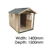 Pinehaven Kids Cubby Garden Shed