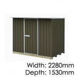 Garden Sheds NZ Made Galvo GVO2315 "Karaka" Shed - Floor Kitset Included (pickup deal)