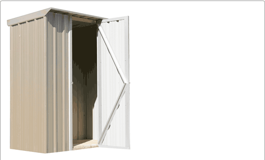 SmartStore Locker SM1507 1520x685 Lichen Shed available at Gubba Garden Shed