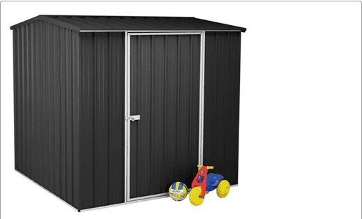 SmartStore Gable SM2020 2020x2020 Ebony Shed available at Gubba Garden Shed