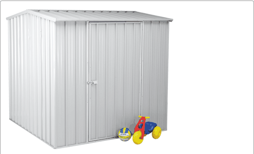 SmartStore Gable SM2020 2020x2020 Zincalume Shed available at Gubba Garden Shed