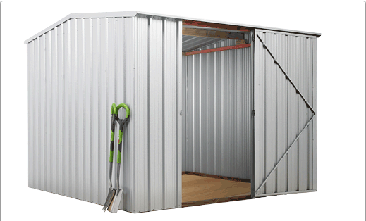 SmartStore Gable SM2525 2520x2520 Zincalume Shed available at Gubba Garden Shed