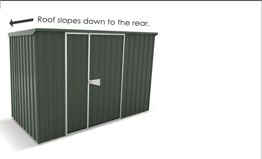 SmartStore Lean-to SM3015 3020x1520 Karaka Shed available at Gubba Garden Shed