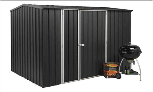 SmartStore Gable SM3020 3020x2020 Ebony Shed available at Gubba Garden Shed