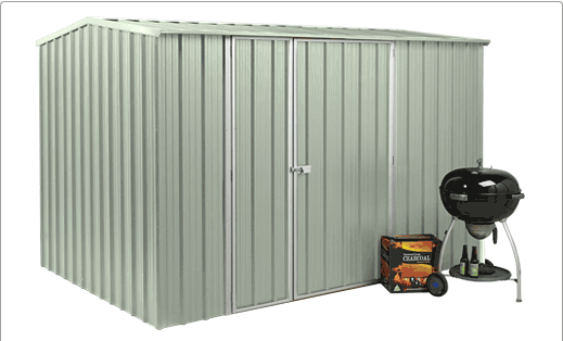 SmartStore Gable SM3020 3020x2020 Mist Green Shed available at Gubba Garden Shed 
