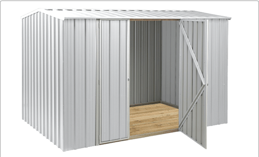 SmartStore Gable SM3025 3020x2520 Zincalume Shed available at Gubba Garden Shed