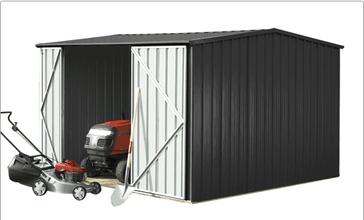 SmartStore Gable SM3030 3020X3020 Ebony Shed available at Gubba Garden Shed