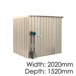 SmartStore Lean-to SM2015 Lichen