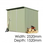 SmartStore Lean-to SM2515 Mist Green