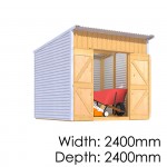 The Shed Smiths Classic Lean-To 2424