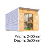 The Shed Smiths Classic Lean-To 2436