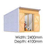 The Shed Smiths Classic Lean To 2441