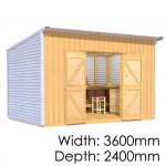The Shed Smiths Classic Lean-To 3624