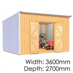 The Shed Smiths Classic Lean-To 3627