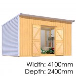 The Shed Smiths Classic Lean-To 4124