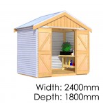 The Shed Smiths Classic Gable 2418