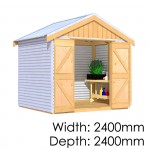 The Shed Smiths Classic Gable 2424