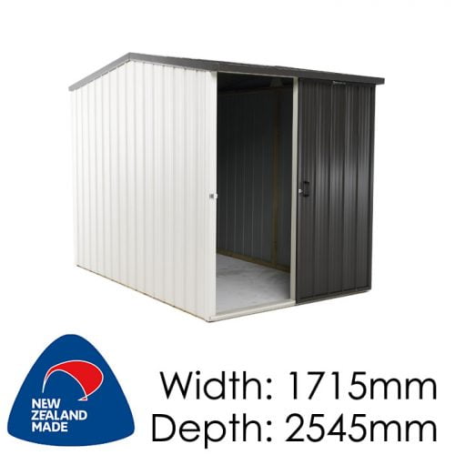 Duratuf Kiwi MK1A 1751x2545 Garden Shed available at Gubba Garden Shed