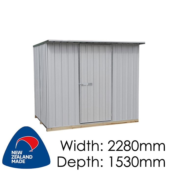 Galvo GVO2315 2280x1530 Alu-Zinc Garden Shed available at Gubba Garden Shed