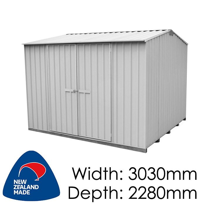 Galvo GVO3023 3030x2280 Alu-Zinc Garden Shed available at Gubba Garden Shed